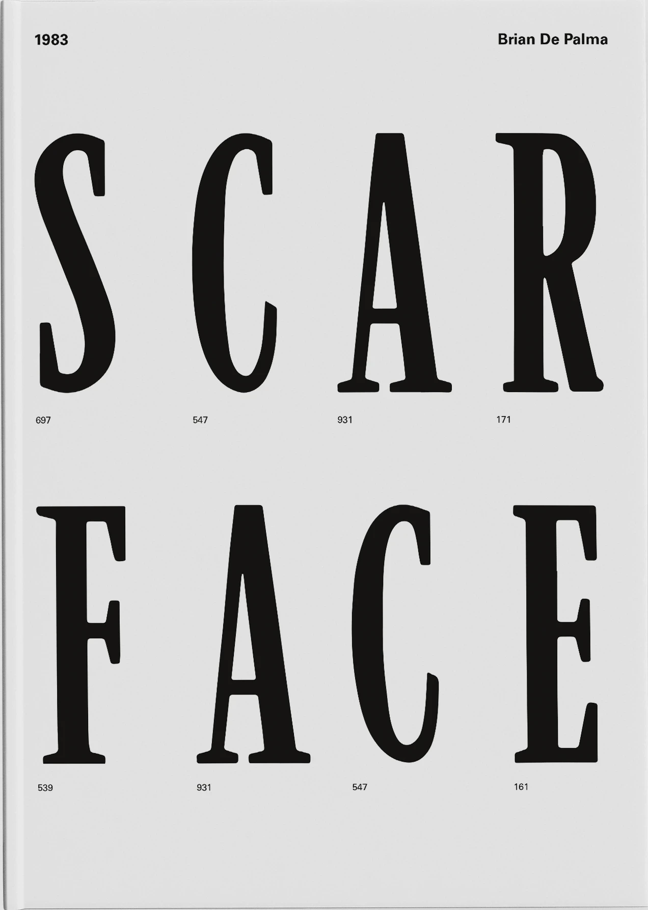 Scarface, A5 book